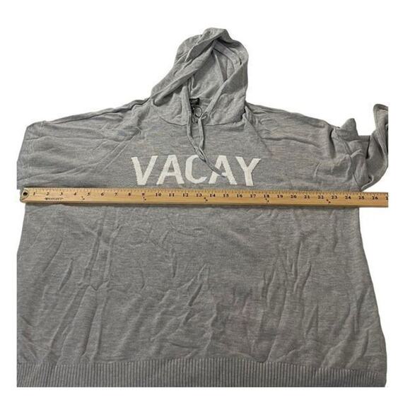 Rachel Zoe Womens Vacay Sweatshirt Hoodie Size X Large New - Picture 3 of 11